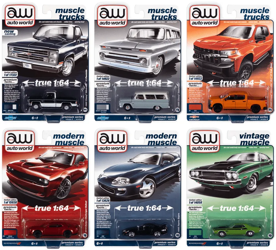53795 auto world diecast canada display