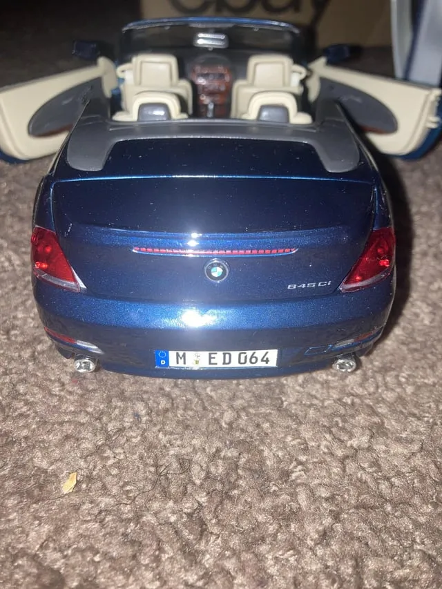 53815 bmw 645 diecast 1 18 scale