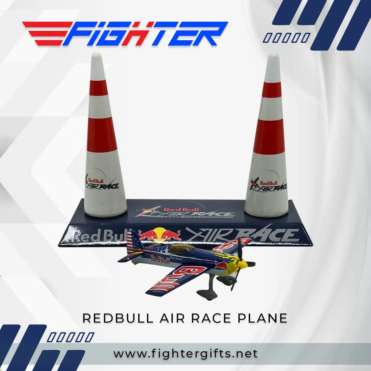53821 red bull air race diecast plane close up