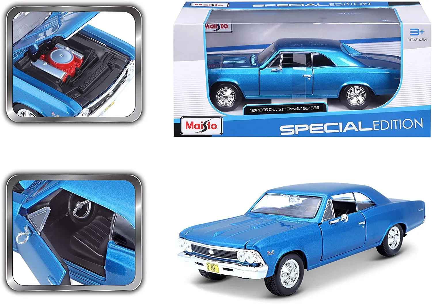 53828 chevelle ss diecast model 5