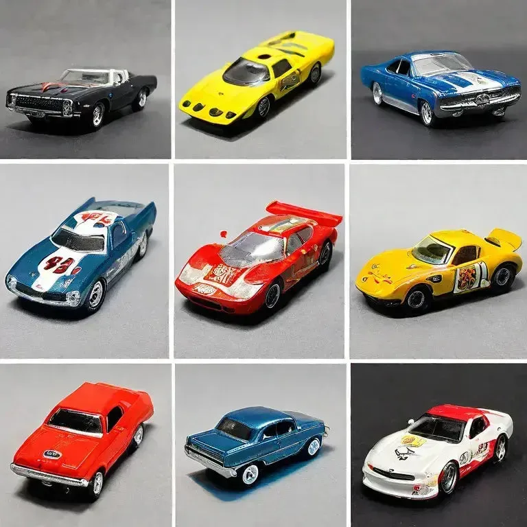 53830 diecast dirt car display