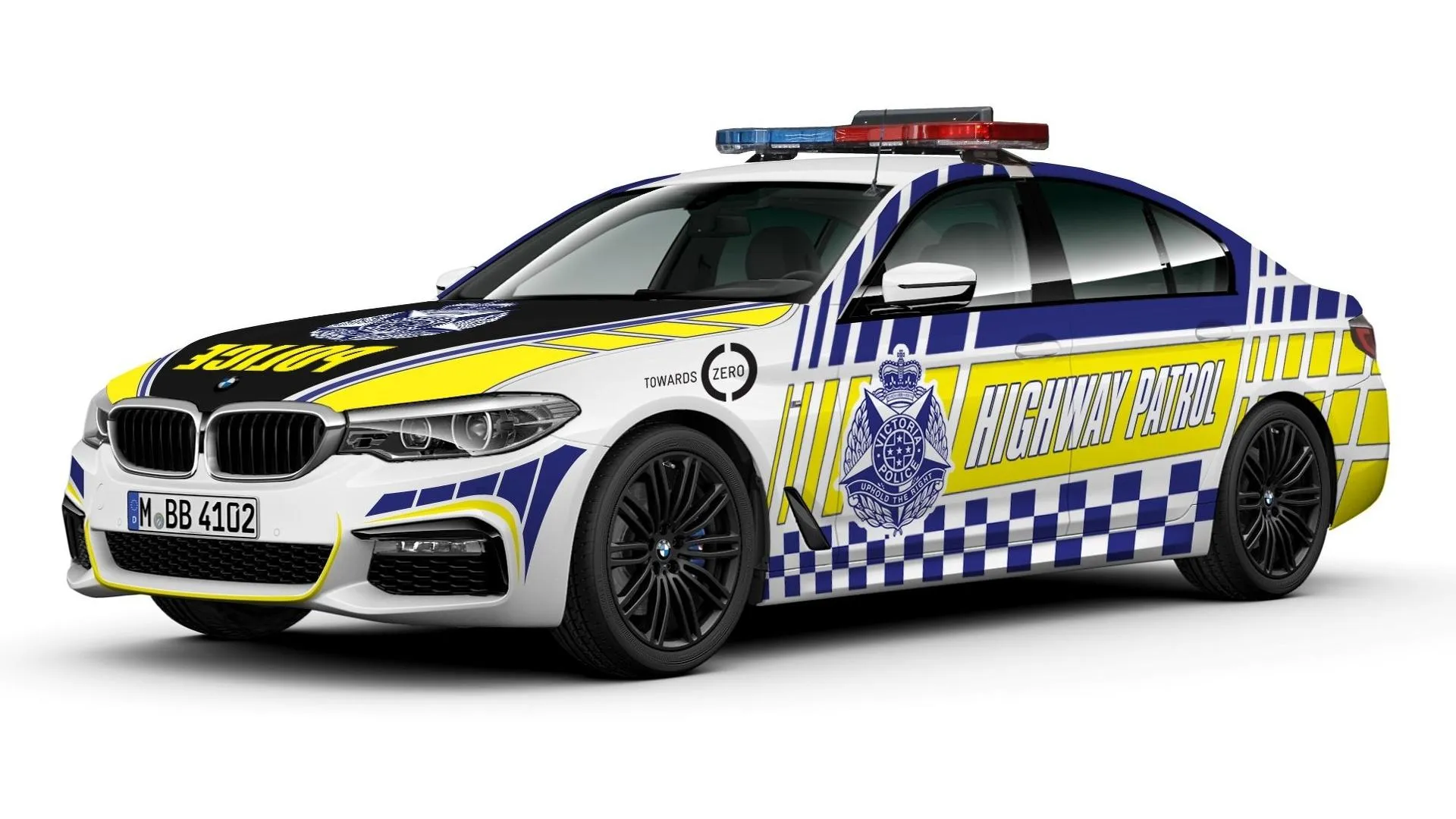 53835 australian police car diecast 5