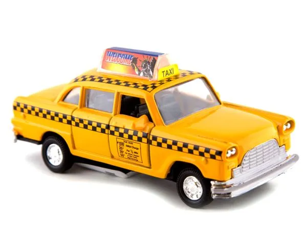 53839 yellow cab diecast