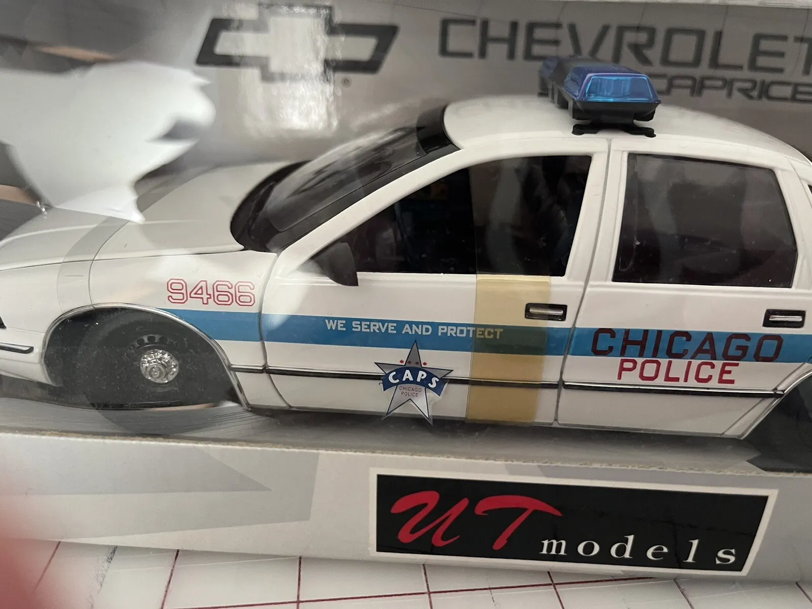 53841 chicago police car diecast 3
