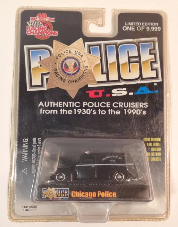 53841 chicago police car diecast 5