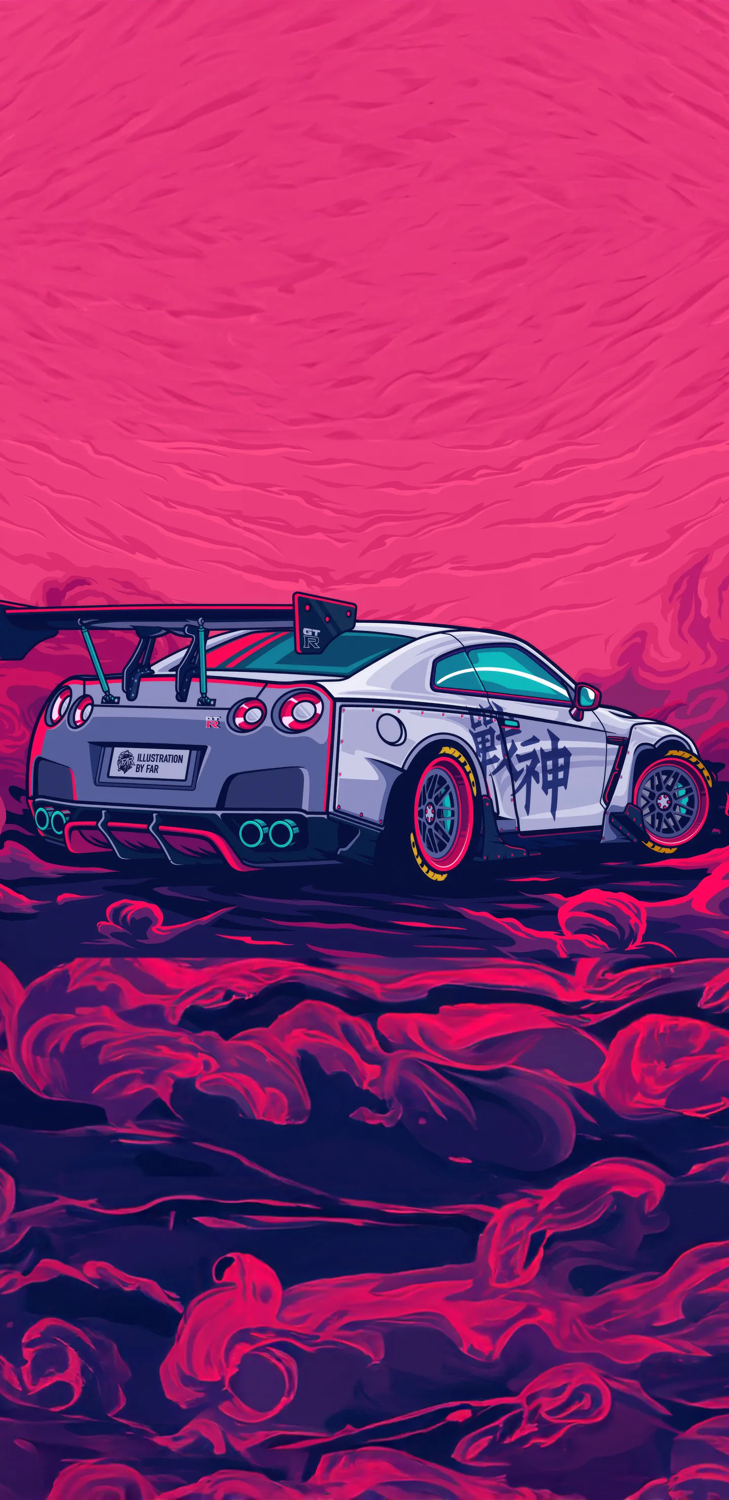 53876 diecast nissan gtr wallpaper editing