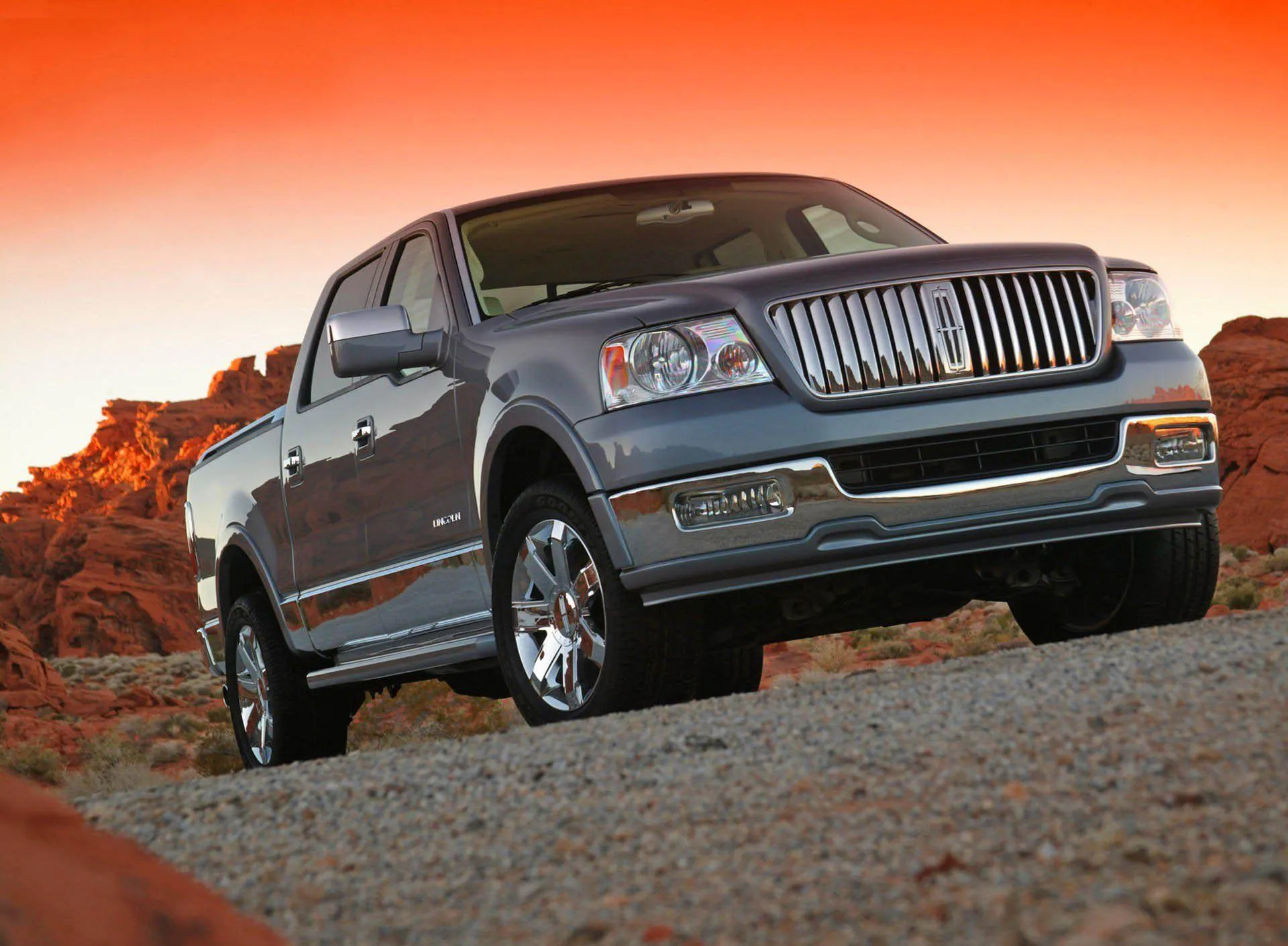 53881 lincoln mark lt diecast truck collection