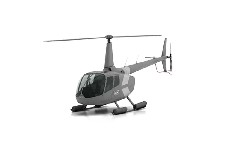 53895 diecast robinson helicopter interior