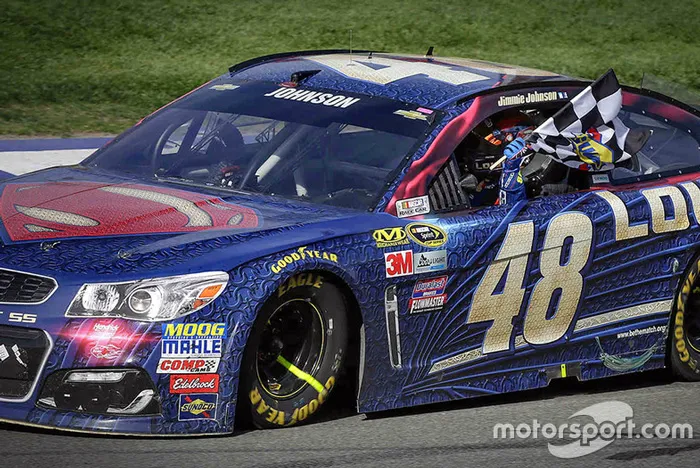 53959 jimmie johnson superman 2012 car