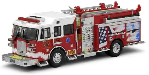 53968 fire truck replica packaging