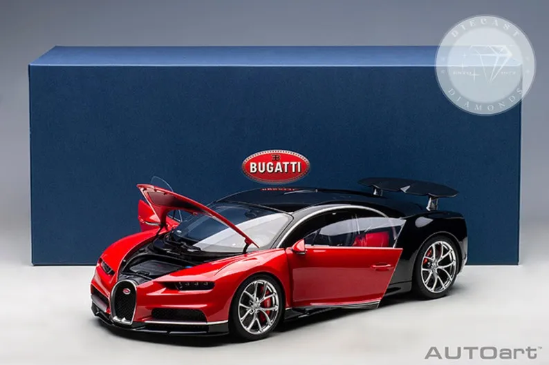53975 bugatti chiron diecast model exterior