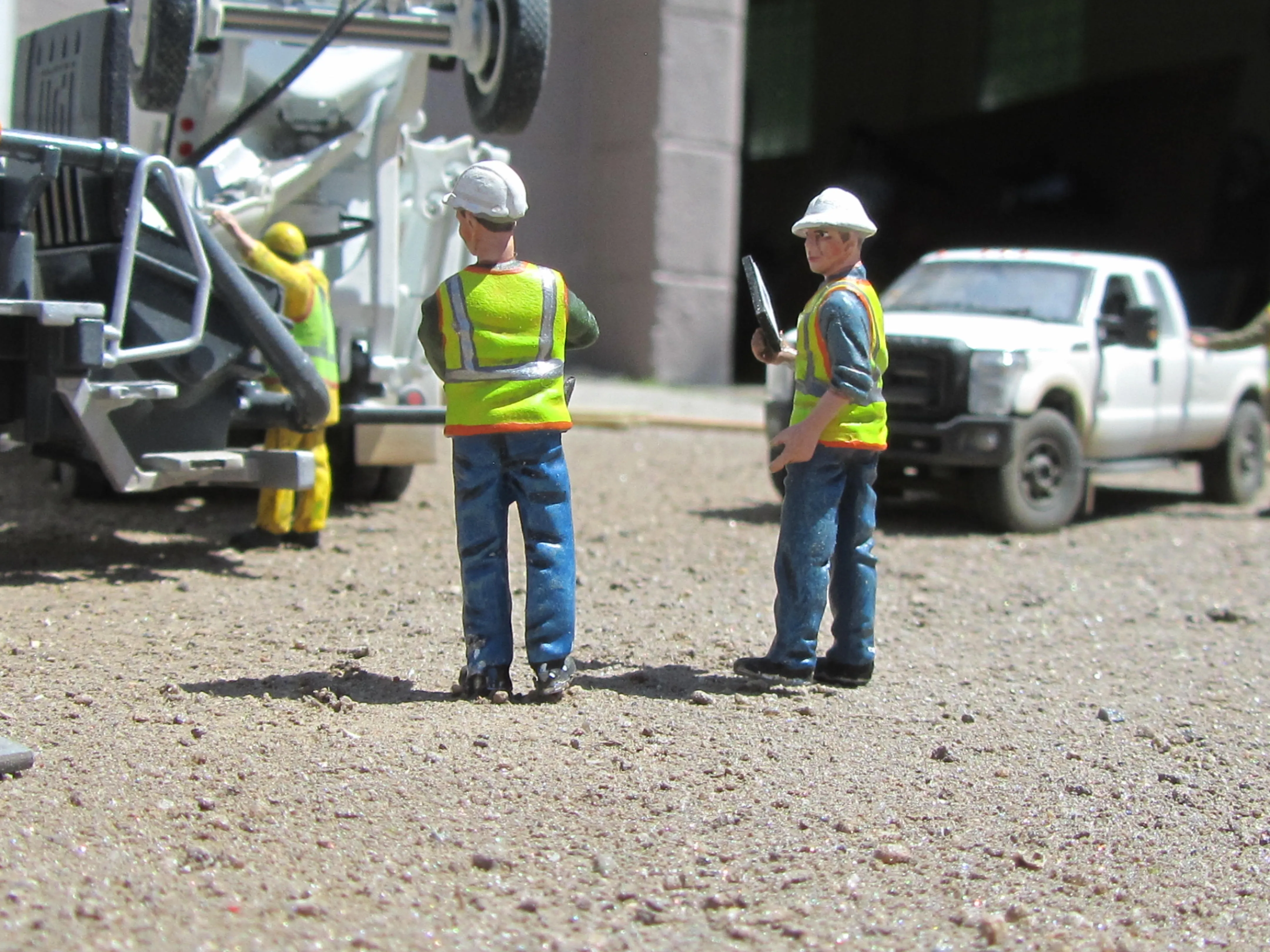 53993 diecast diorama buildings