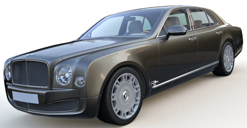 54038 bentley mulsanne diecast model metal