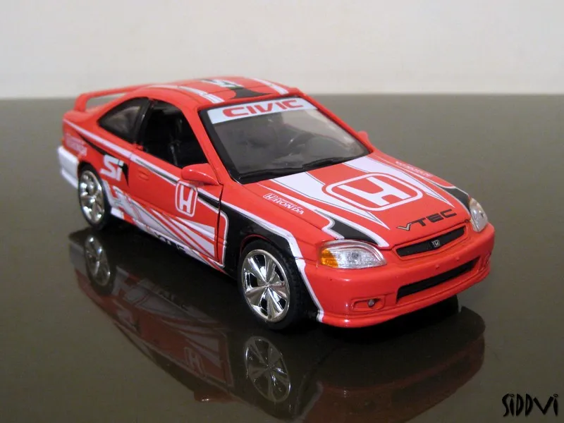 54041 honda civic coupe diecast features