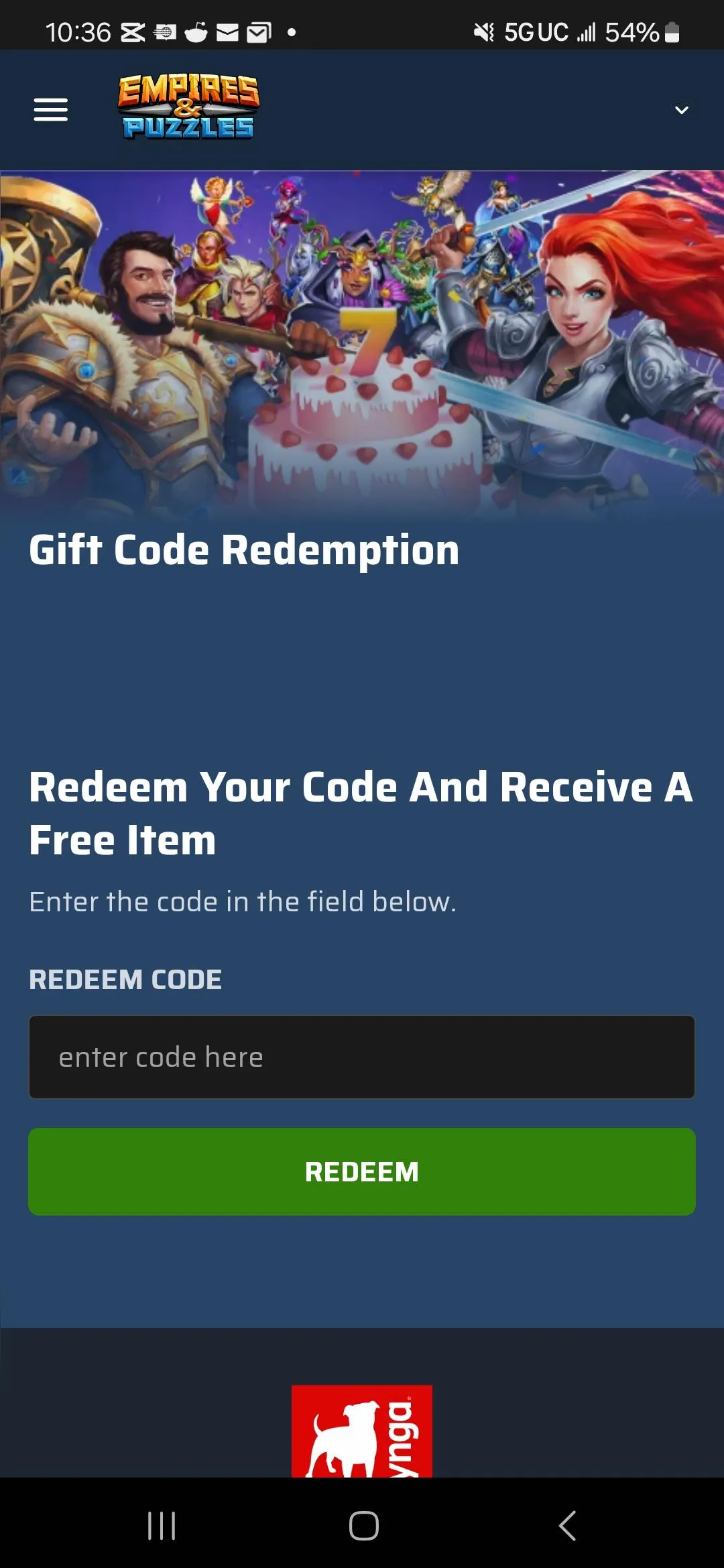 54054 event promotion codes