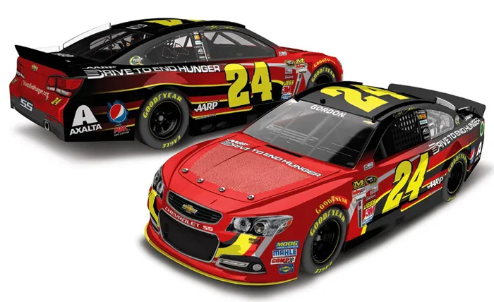 54062 jeff gordon team finale diecast