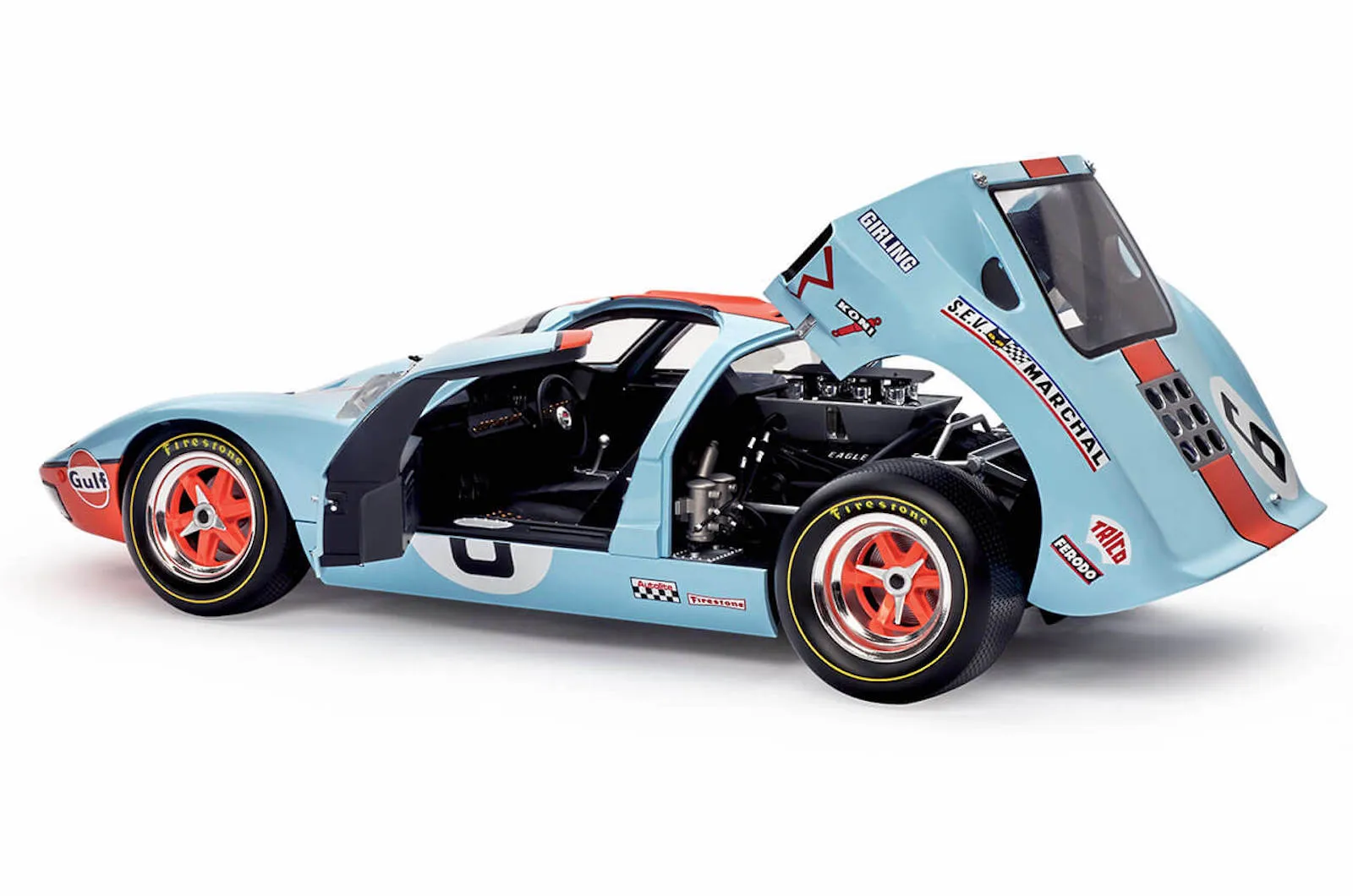 54072 ford gt40 diecast classic