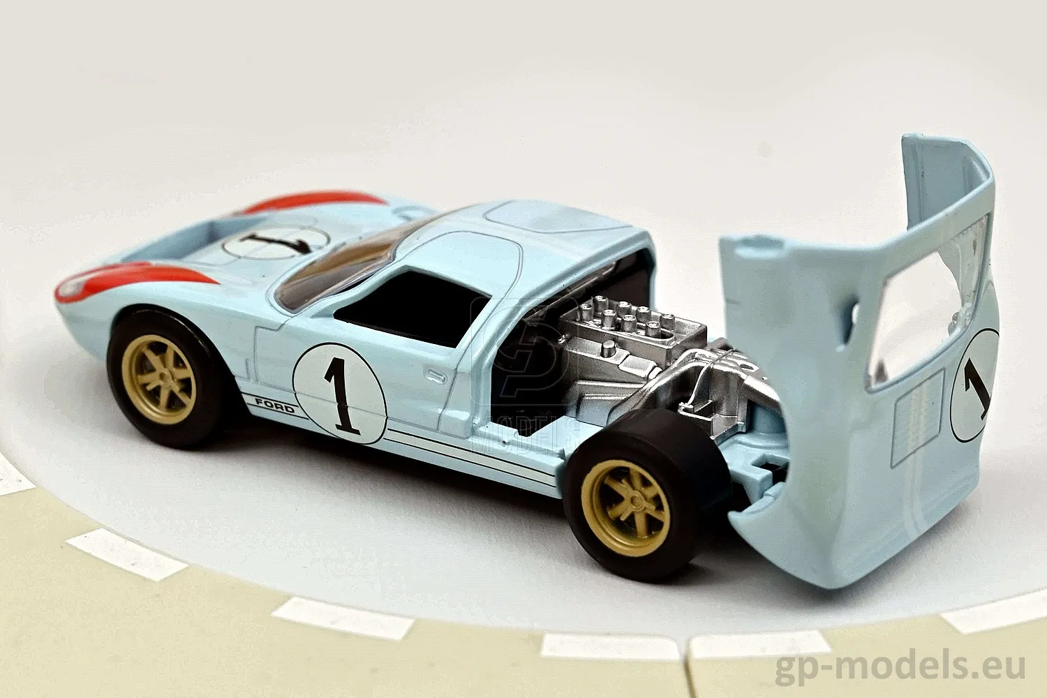 54072 ford gt40 diecast scales