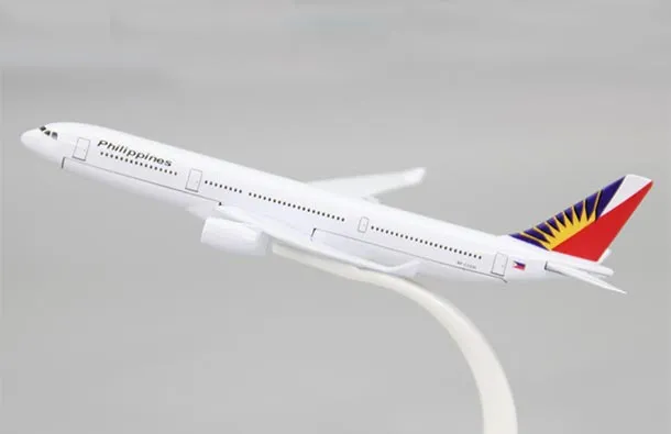 54131 philippine airlines diecast model 1 200