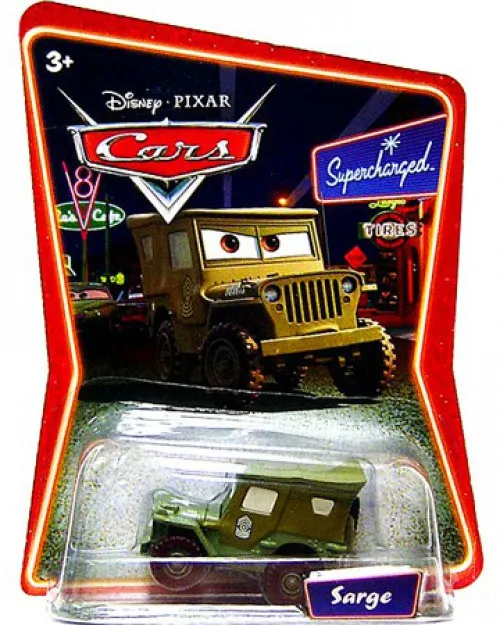 54155 sarge diecast cars intro