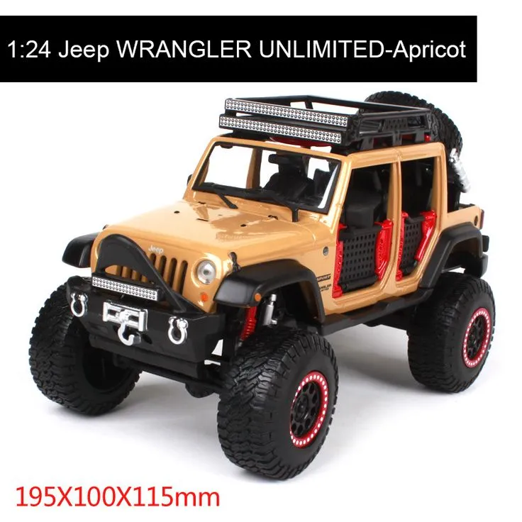 54179 diecast jeep wrangler scale guide