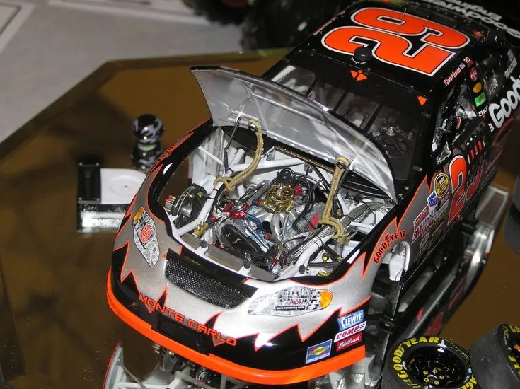 54180 diecast car display 4